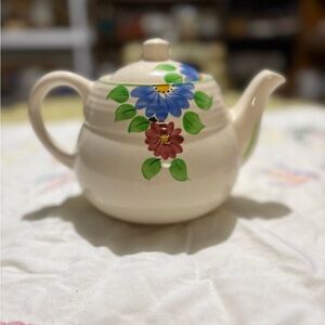 Vintage Norbury Floral Cream Teapot
